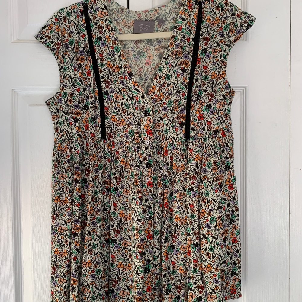 Anthropology brand button down blouse